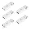 5PCS Exquisite Small Compact USB-C Type-C Adapter USB 3.1 Generic Data Charging Adapter Mobile Phone Accessories Fast Chargering