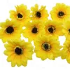 Single Sunflower Table Ornaments Cake Arts Crafts Decor Simulation Flower Wedding Celebration Fake Sunflowers Home New Arrival 0 1ys G2