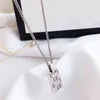 2021 hot selling double G letter imp skull S925 Sterling Silver Pendant hip hop fashion couple necklace