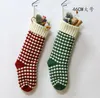New Personalized High Quality Knit Christmas Stocking Gift Bags Knit Christmas Decorations Xmas stocking Large Decorative Socks SN8509888