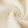 Dzienniki dla kobiet jesienne białe bawełniane dzianiny sweter z kasą w kształcie kaset V-dół Kobiece skoczki na guziki casaul topy 220929