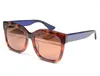 New fashion design occhiali da sole 0034SA montatura quadrata classico stile versatile estate semplice protezione uv400 per esterni occhiali di alta qualità