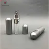 Free Ship 21pcs Mini Portable Empty Metal and Aluminum Travel Refillable Perfume Atomizer Bottle for Spray Pengood qualtity