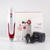 5PCS / LOT Auto Microneedle System Wireless Dermapen Justerbar nål 0.25mm-2,5 mm MYM Derma Pen N2 Dr Pen med 2st 12 Nålpatron eac