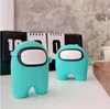 Para AirPods Case 3D Dibujos animados lindo entre nosotros Funda de silicona para Apple AirPods 2 Funda protectora para vásculos de aire