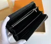 Embossed black Fashion women clutch lady ladies long wallet pu leather single zipper wallets classical corn purse card holder 6001232V