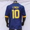 Maillot de football de Californie NCAA College Aaron Rodgers Marshawn Lynch Chase Garbers Christopher Brown Jr. Desean Jackson Remigio Goode