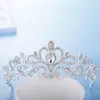 Hot Sale Bridal Smycken Huvudbonad Princess Stage Tillbehör Underbara Crystal Diamond I lager Snabb Frakt Hög kvalitet