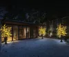 庭の装飾の手作りの人工LED桜の木の夜の光年紀者のクリスマスの結婚式の装飾ライト2.5m / 1152pcs LED