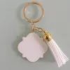 Party Favorit Tassels Keychain Favorit Alloy Key Ringar Bil Cirkel Hängande Spänne DD965