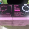 10 -calowy 26 cm Dimmable Studio Selfie Selfie Pierścień Ring Light Light Lampa z statywem dla Tiktok Ringlight Aro de Luz9170784
