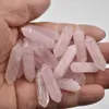 Fashion Natural Stone Charms Rose Quartz Crystal Amethyst Pillar Hexagon Pendants Jewelry Making Necklace Accessories Ornaments