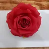 100 st 12 cm hög quanlity siden rose konstgjorda blommhuvuden diy blomma för bröllop vägg båg bukett dekoration blommor