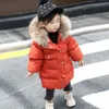 Зимний пуховик, детская теплая толстая детская верхняя одежда с капюшоном, пальто, одежда для маленьких девочек и мальчиков, От 1 до 6 лет