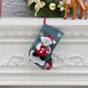 크리스마스 스타킹 산타 클로스 곰 눈사람 스타킹 크리스마스 트리 장식 장식품 스타킹 크리스마스 캔디 선물 양말 가방 BH3997 TQQ