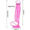 NXY dildos 10 Inch Huge Didlo Realistic Flexible Black Long Massage Strong Suction Cup Personal Sexy Toys Relax Big Sex Women Fema5308522