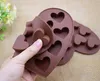 Moule à gâteau en Silicone 10 treillis, moule à chocolat en forme de cœur, cuisson DIY SN3385