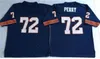 NCAA DEVIN HESTER JERSEY JIM AHON WALTER PAYTON GALE SAYERS MIKE SINGLETARY DICK BUTKUS BLUE VINTAGEジャージ100％ED MENS