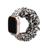 33 colors Cloth Soft Pattern Printed Fabric Wristband Bracelet Women Cute Elastic Bands for Apple Watch Series 5 4 3 2 1