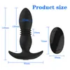 Anal Vibrator Vibrator Man Prostata Massager Wireless Remote Control Dildo Buplug Analsexleksaker för män