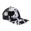 tournesol Serpent Baseball Chapeau Vache Imprimer Léopard Tournesol Casquettes Serape Mesh Cap Mode Rayé cactus Chapeaux En Plein Air Sunhat GGB2250