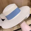 Main Weave Femmes Papier Blanc Chapeaux De Paille Flat Top Été Fedoras Large Bord Chapeau De Plage Femme Mâle Chapeau De Soleil Kentucky Derby Chapeau Y200714