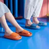 Été femmes plate-forme épaisse pantoufles maison salle de bain en plein air plage Eva intérieur semelle souple sandales loisirs hommes dames anti-dérapant chaussures W220218