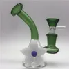 Bong Water Pipe Bongs Kwiat Need Glass Pipe Mini Zlewki Inline PerColator Bowl Kolorowe akcesoria do palenia Fajki