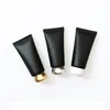 Black Plastic Soft Tubes Matte Storage Hose Travel Lotion Sample Empty Toothpaste Squeeze Bottle Makeup Tool 60ml 50pcs/lot