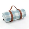 Thickened Outdoor Pads Picnic Mat Leather Strap Outing Camping Waterproof Picnic Camping Cloth Pad