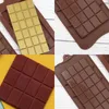 Tam CHUNK Çikolata Kalıp Epoksi Reçine Silikon Büyük Blok 24 Parça Pişirme Kalıp Şeker Çikolata Bisküvi Buz Kalıpları Sıcak Satış 2 1dB L2