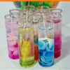 Creative Щедовые желе Свечные очки Кубок в форме прозрачного DIY Aromatherapy свечи для рождения рождественские украшения вечеринки