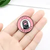 EWELRY Cat Pink Paw Enamel Lapel Pins 'Stay Pawsitive' Unique Design Gifts To Friends Brooches Badges Wholesale Various brooches