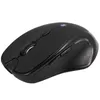 Mice Wireless Mouse Bluetooth 3.0 6D 1600DPI для PC Optical Gaming без батареи черный пластик