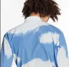 WOLKEN NORMALE JURK OVERHEMD Lente Herfst nieuwe mode heren designer shirts lange mouwen mannen werk shirt casual geïmporteerd PARIJS merk kleding