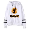 Japonya Anime Haikyuu Hoodies Erkekler Anime Streetwear Karikatür Kazak Sudadera Hombre Hip Hop Hoodie H1227