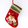 HEIßE Weihnachtssocken Geschenktüten Süßigkeitensocken Weihnachtsbaum Anhänger Dekorationen Socken Weihnachtsgeschenk Süßigkeitentüten DB133