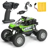 Carro RC 4WD 2.4ghz Carro de Escalada 4x4 Motores Duplos Bigfoot Car Modelo de Controle Remoto Off-Road Vehicle Toy Para Natal Gfit