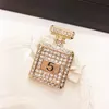 B105 Perfume Bottles Number 5 Jewlery Lapel Pins Brooches Broche Broach Jewelry For Women pins for clothes 201009