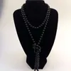 ヨーロッパとアメリカの多層ガラス模造真珠のネックレス全てのマッチのセーター女性服アクセサリー卸売