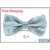 Bow Ties Wholesale 10 PCS / Lot Necktie Bowtie Bridegroom حفل زفاف Chiristmas هدية هدية رسمية القميص Qylkrv Dhseller2010