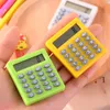 Sevimli Mini Öğrenci Sınavı Öğrenme Temel Küçük Hesap Taşınabilir Renk Çok Fonksiyonlu Küçük Kare 8 Haneli CalculatorRRD13031