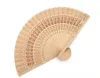 wedding favors Folding Wooden Carved Craft Hand Fans Chinese Classical Wooden Fan For Home Decoration Crafts Souvenir Gifts SN3411