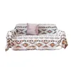 Cobertores geometria jogar cobertor sofá toalha para sofá decorativo slipcover lança retangular costura plana de viagem cobertor1