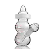 Hookahs Baby Bottler Bong Glas Bubbler Hoofddienst Dab Rigs Rook Glas Pijp Beker Water Bongs Waterpipe Tabak Sigaret Accessoire 14mm Kom 16 cm lang