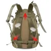 40l Camping Plecak Plecak Mężczyźni Wojskowy Tactical Torba Torby Travel Outdoor Army Molle Wspinaczka Plecak Wędrówka Sac De Sport Bag 211224