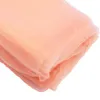 Peach colour 10Mx1.35M Organza Swag Fabric wedding decoration backdrop curtaintable decorationhigh quality promotioning 201203