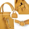 Cobbler Legend Damen-Taschen mit Griff oben, niedliche Handtasche, Pu-Leder, für Damen, kleine Party-Messenger, neue elegante Schultertasche, modische Umhängetasche