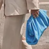 blue shipping bags