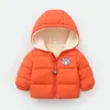 2020 새로운 겨울 어린이 캐시미어 코트 곰 파카 아기 소녀 두꺼운 따뜻한 옷을 입고 자켓 어린이 소년 코튼 겉옷 LJ201017